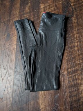 SPANX Faux Leather Leggings